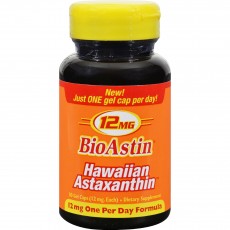 뉴트렉스, BioAstin 바이오아스틴 하와이안 아스타잔틴, 50 캡슐