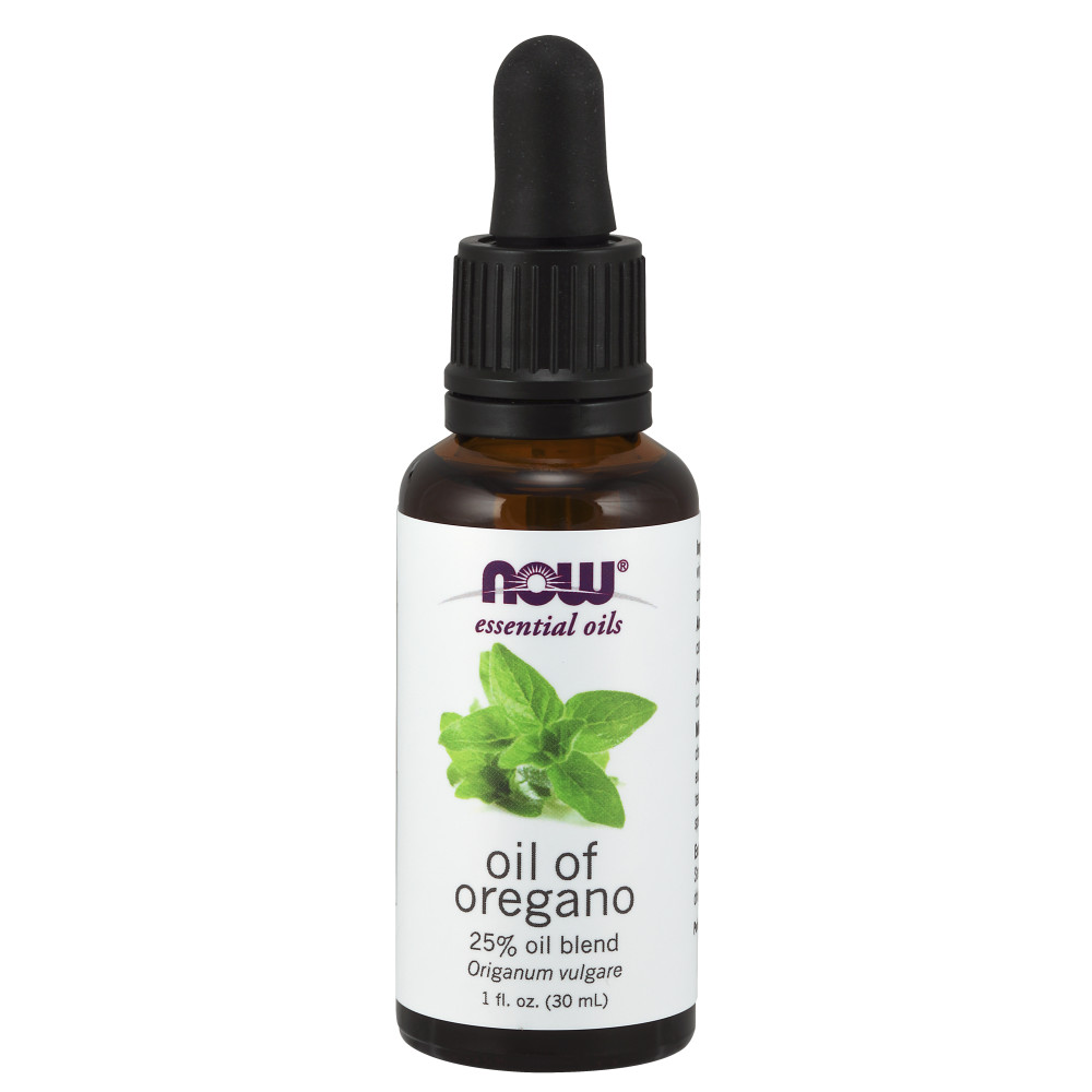 나우 Now, 오레가노 에센셜 오일 블렌드, 1 fl oz (30 ml)
