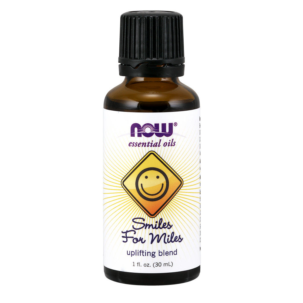 나우 Now, 미소 마일리지, 업리프팅 블렌드, 1fl oz (30 ml)
