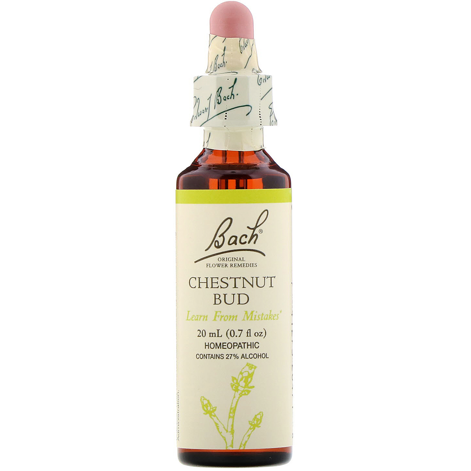 바흐, Flower Essence Chestnut Bud, 20 ml