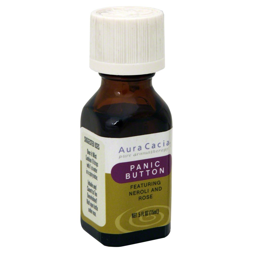 아우라카시아, 에센셜 오일 (Panic Button), 0.5 fl oz (15 ml)