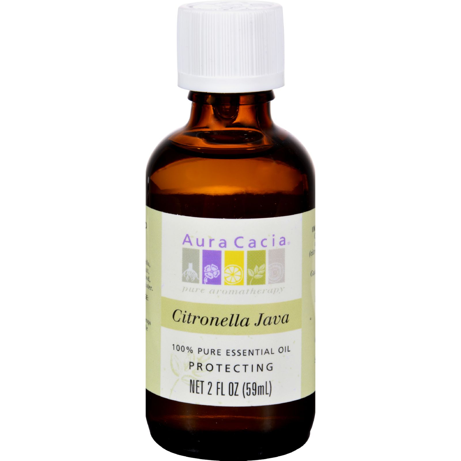 아우라카시아, 에센셜 오일 프로텍팅 (시트로넬라), 2 fl oz (59 ml)