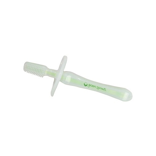 그린 스프라우트, BPA,PVC Free 실리콘 아기 칫솔