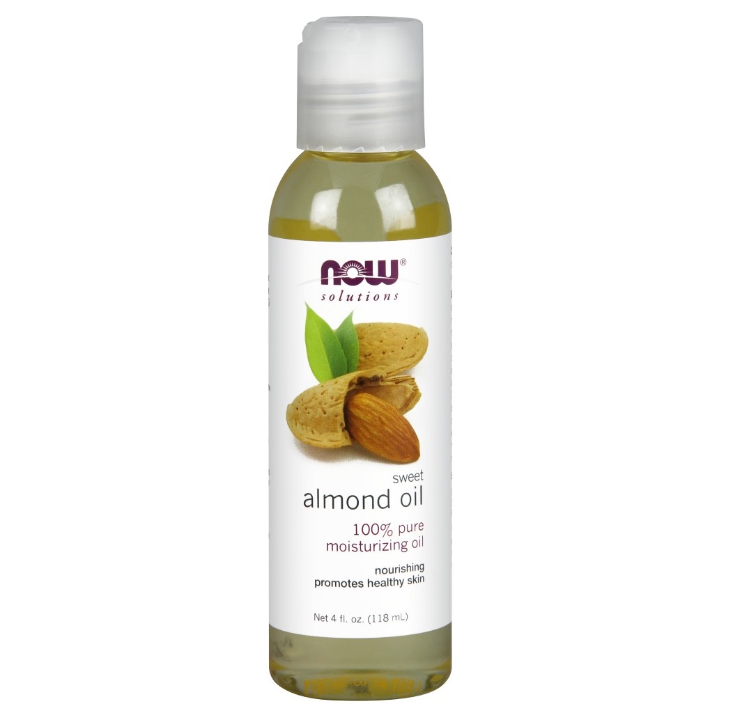 나우 Now, 100% 퓨어, 스위트 아몬드 오일, 4 fl oz (118 ml)