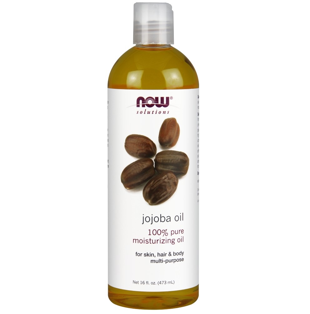 나우 Now, 100% 퓨어, 호호바 오일, 16 fl oz (473 ml)