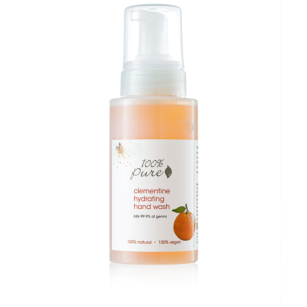 100% Pure, 포밍 핸드워시 (클레멘타인), 325 ml (11 oz)