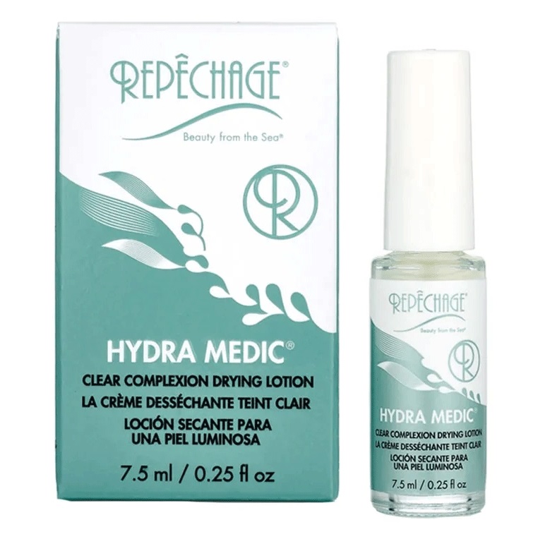레파차지, 하이드라 메딕 클리어 컴플렉션 드라잉 로션, 0.25 oz (7.4 ml)