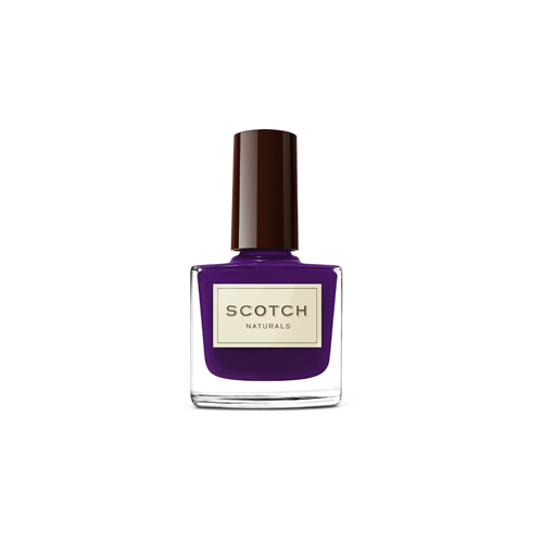 Scotch Naturals™, 천연 매니큐어 VELVET KILT (deep mysterious purple creme), 10.5 ml
